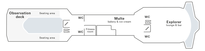 Ship Interior & Deck Plans on MS Nordlys